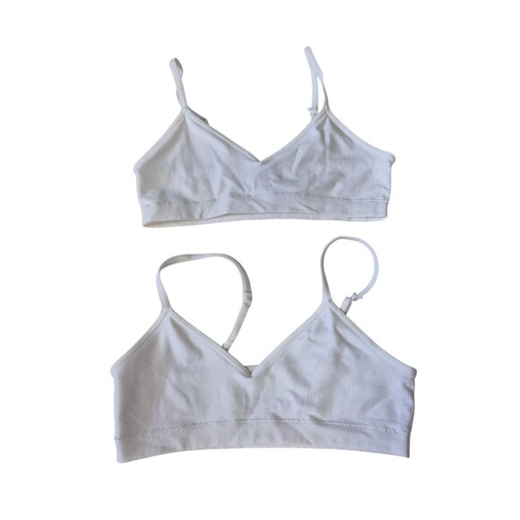 Hanes Big Girls Adjustable Seamless Training Bras - Picture 2 of 5